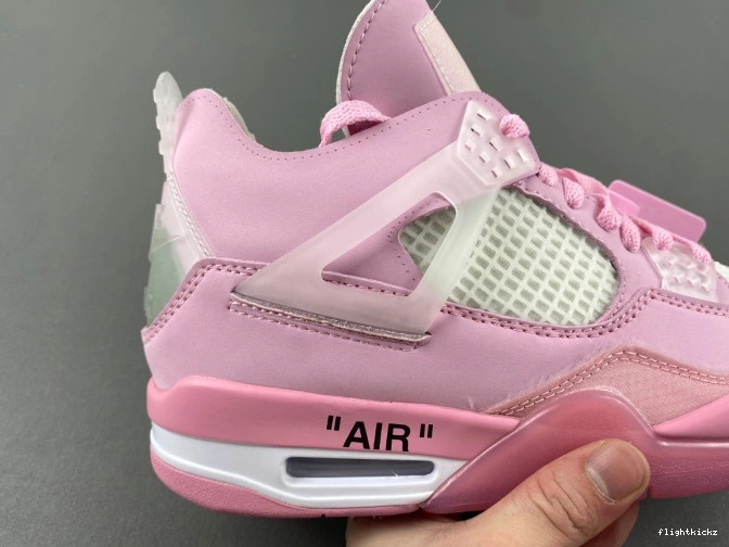 PINK X OFF-WHITE 4 JORDAN 0713